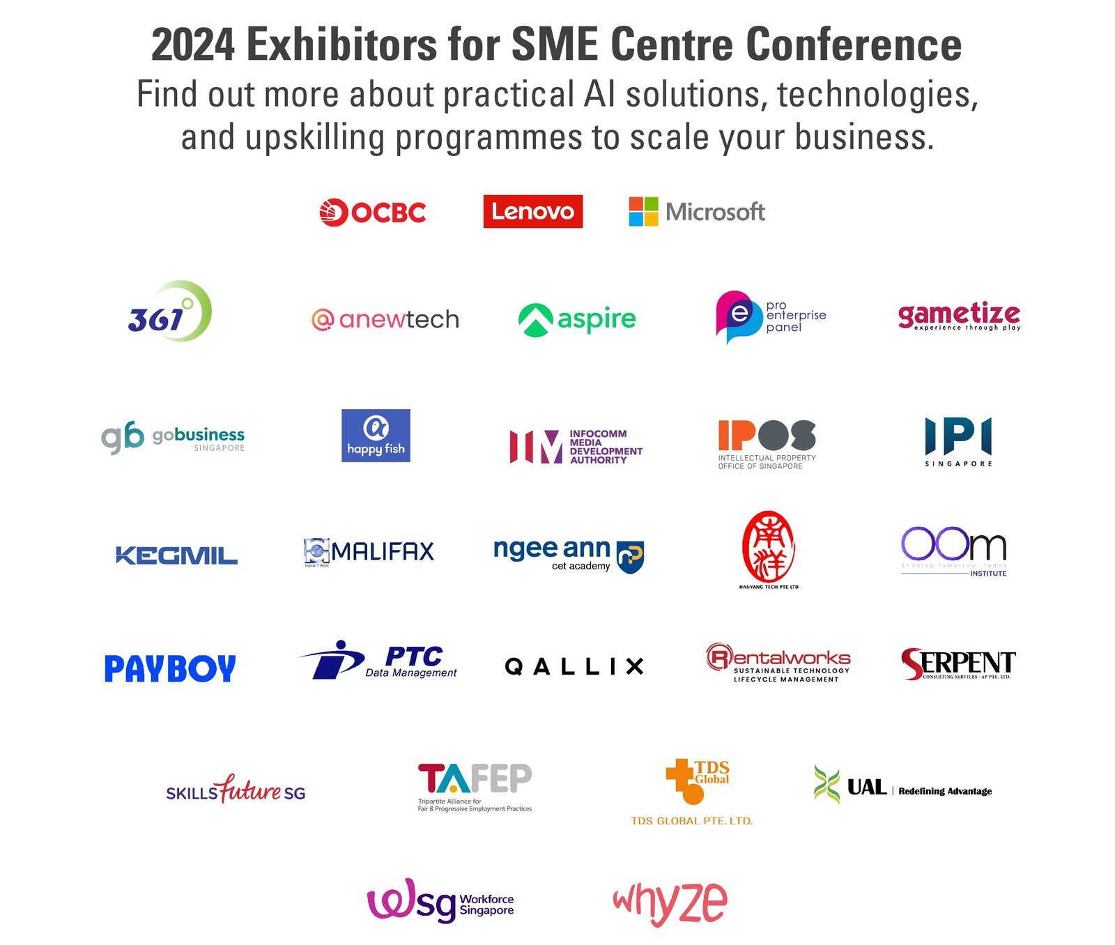 SME Conference Exhibitors